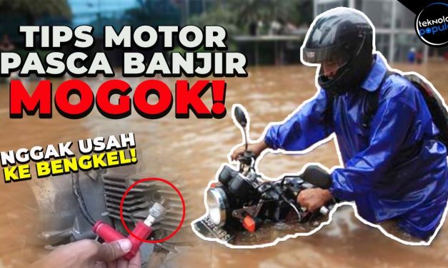 Cara Mengatasi Motor Mogok Usai Terendam Banjir Dengan Aman