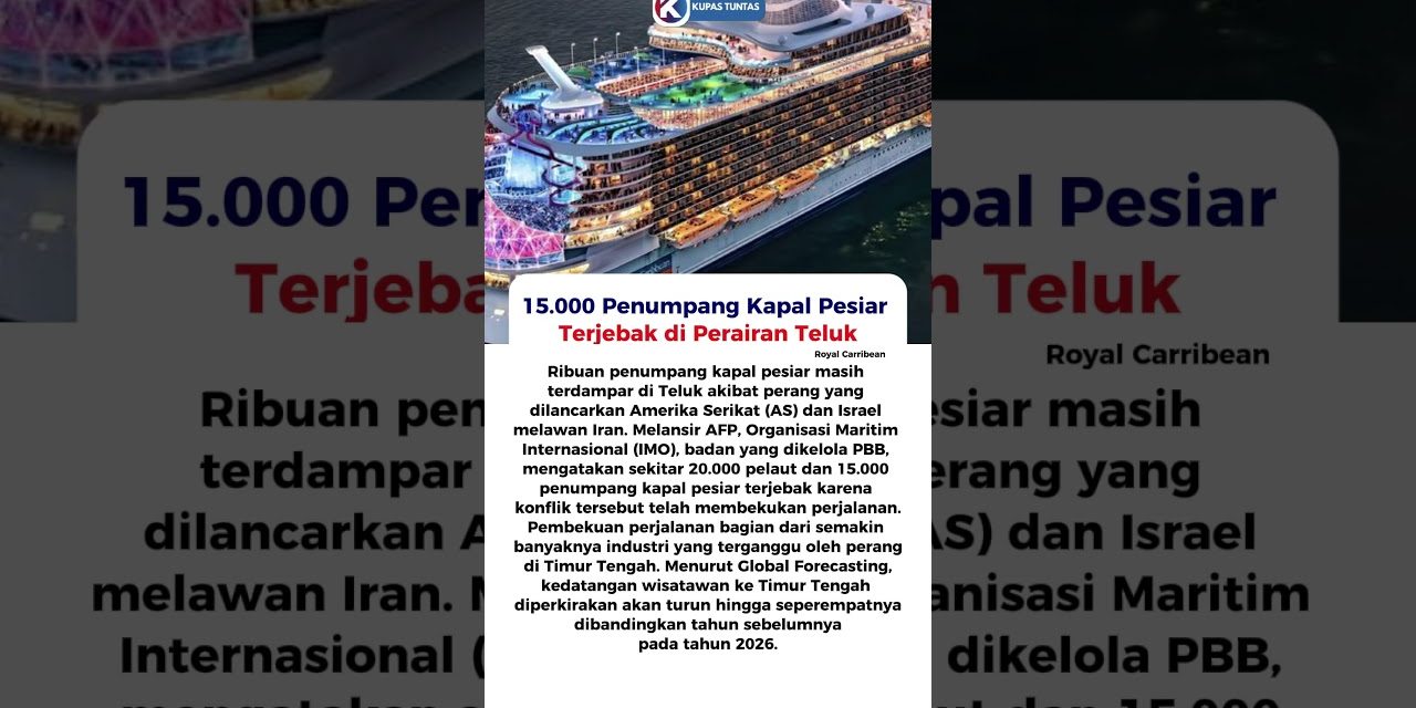 Ribuan Penumpang Kapal Pesiar Terjebak Di Teluk Arab