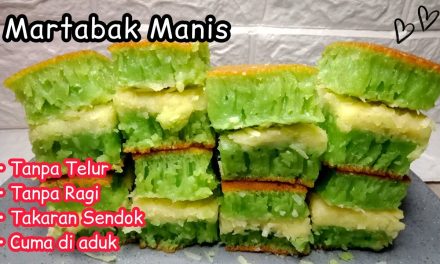 Resep Martabak Manis Tanpa Telur Dengan Takaran Sendok