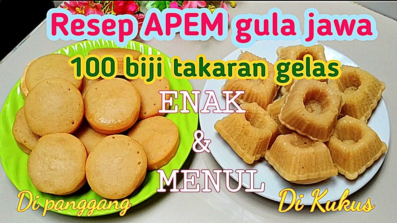 Apem Takaran Gelas