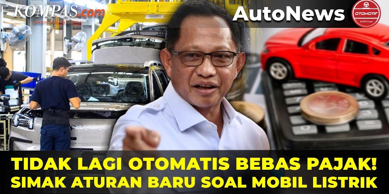 Aturan Baru Pajak Kendaraan Listrik, Tak Lagi Bebas 0 Persen