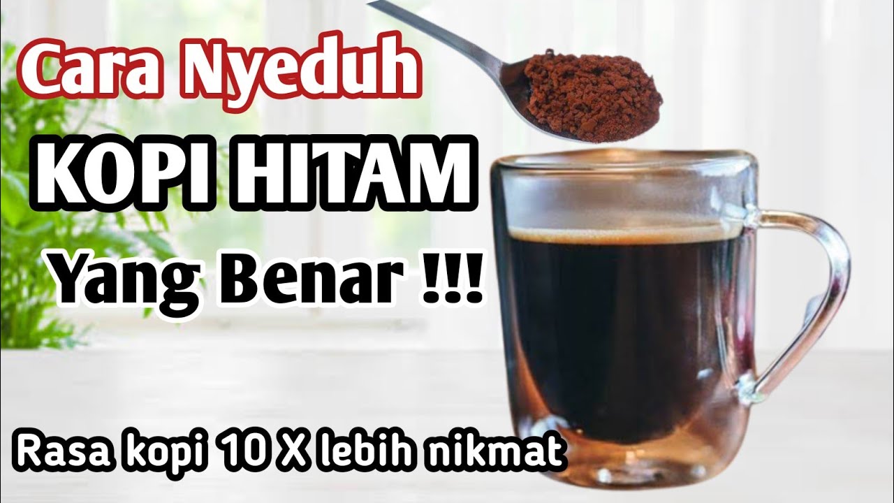 Cara Menyeduh Kopi