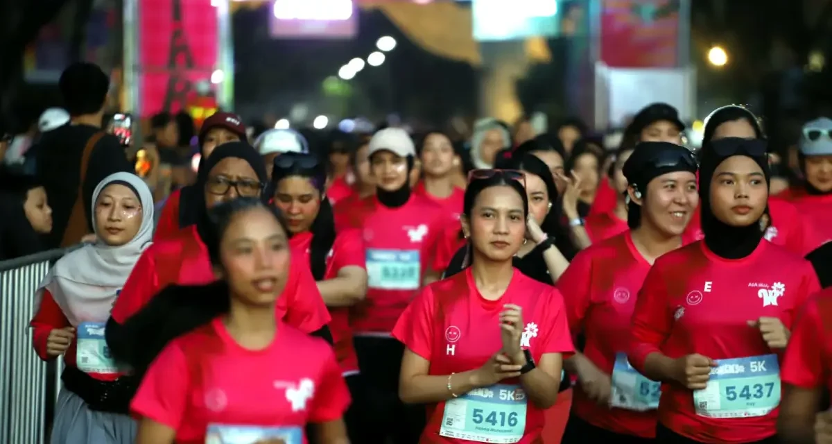 Antusias Tinggi! Lomba Lari Perempuan Di TMII Ada 4.000 Peserta