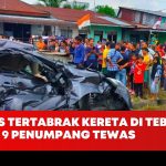 Tragedi Tebing Tinggi Kereta Api Tabrak Avanza, 9 Orang Tewas