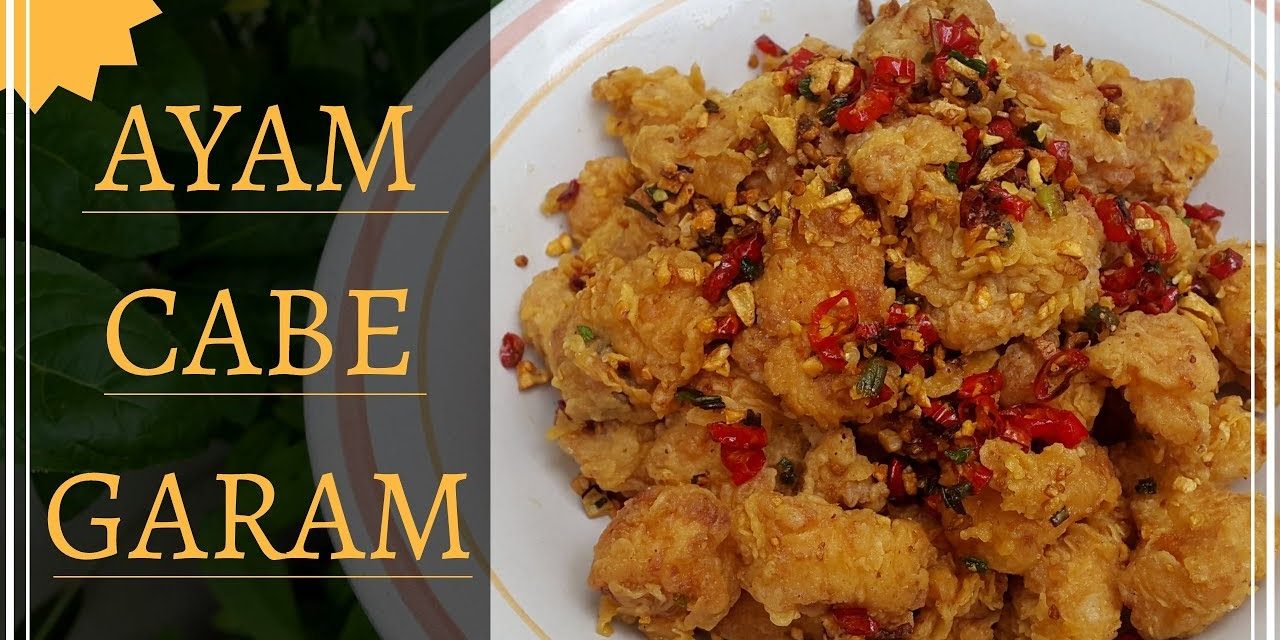 Kulit Ayam Cabe Garam: Resep Mudah Untuk Cemilan Anda
