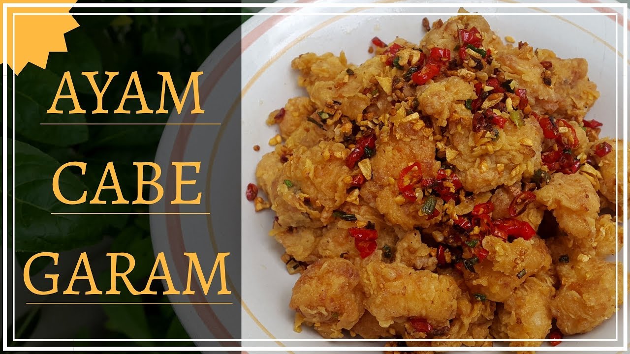 Kulit Ayam Cabe Garam