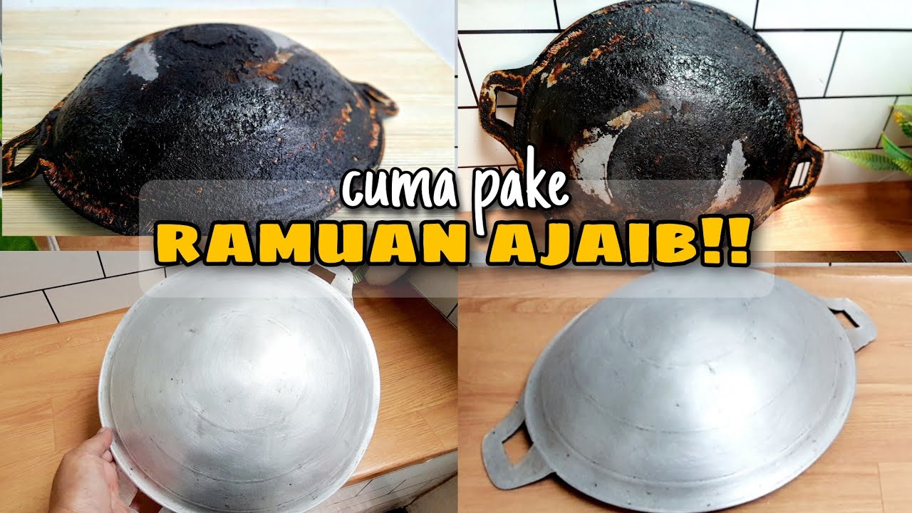 Panci Gosong Jadi Kinclong