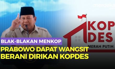Cerita Prabowo Memutuskan Membangun Kopdes Merah Putih!