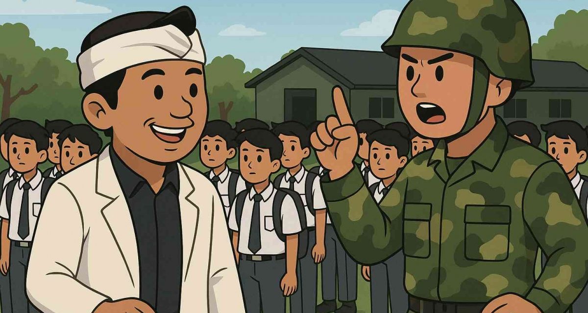 Disiplin Ala Militer Untuk Siswa Nakal, Ini Tanggapan Para Ahli